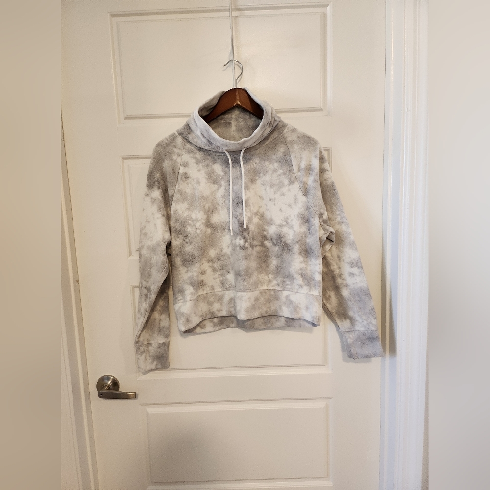 Fleece Cowl Nick Pullover Sweater